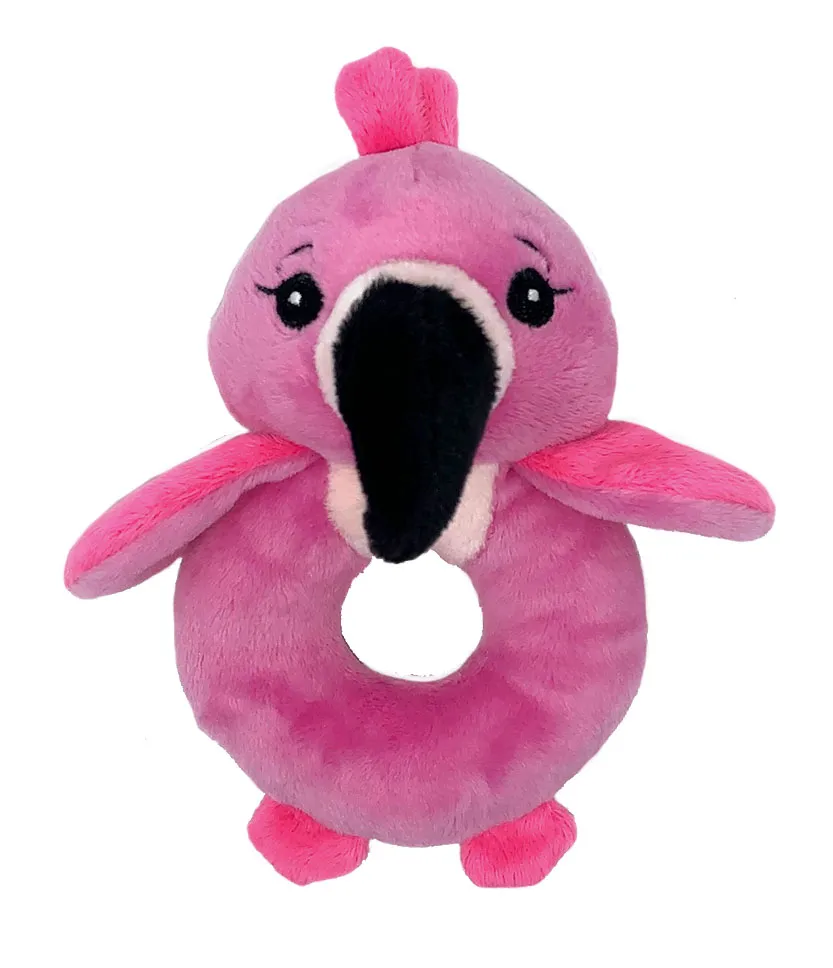 Produktbillede: Petjes World rattle Flamingo