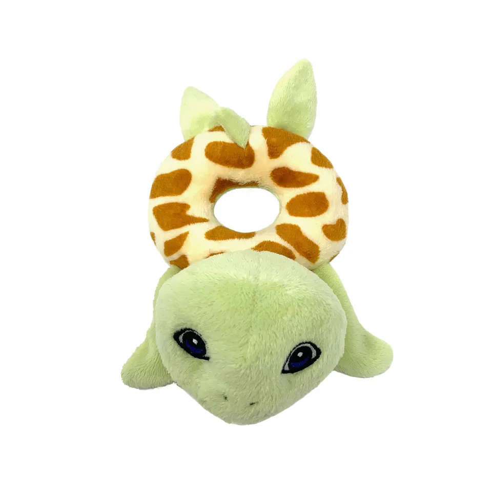 Produktbillede: Petjes World rattle turtle green