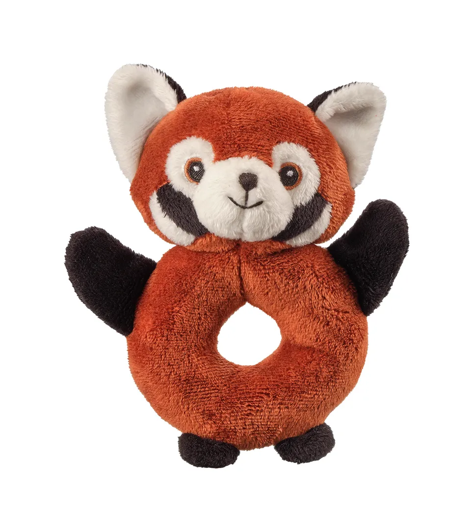 Produktbillede: Petjes World Rattle Red Panda 10x15