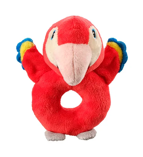 Produktbillede: Petjes World Rattle Red Parrot