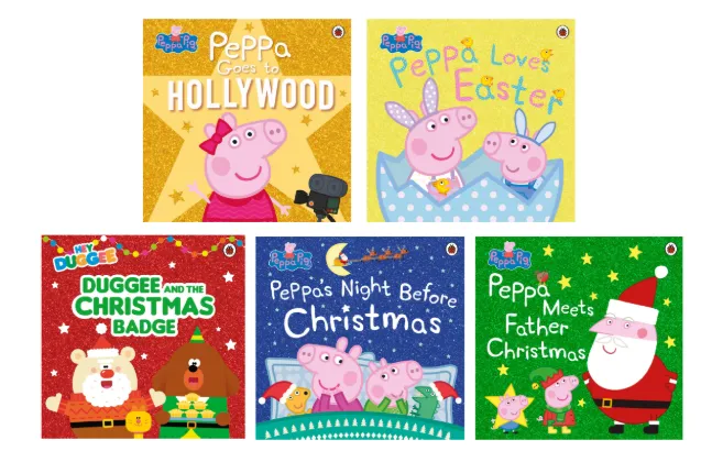 Produktbillede: Peppa Pig og Duggee børnebøger på engelsk