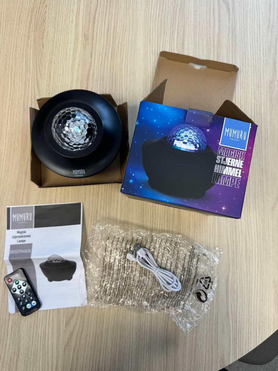 Produktbillede: Mumuru Magisk Stjernehimmel Lampe – MM-0007