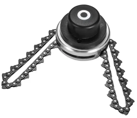 Produktbillede: Garden Grass Brush Cutter Head Lawn Mower Chain Trimmer Head for Garden